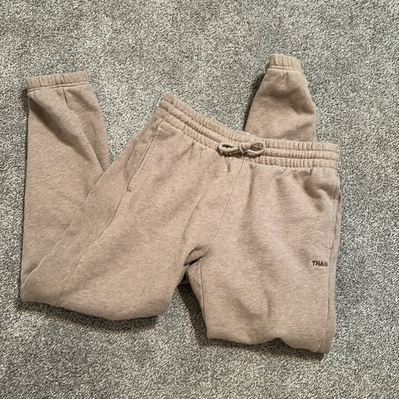 TNA Boyfriend Fit Cozy Fleece Cotton Blend Sweatpant - Picture 9 of 10